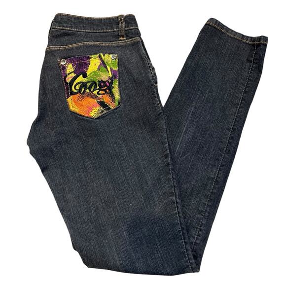 Coogi Jeans Womens Embroidered Pocket Size 9/ 10 - Picture 2 of 16